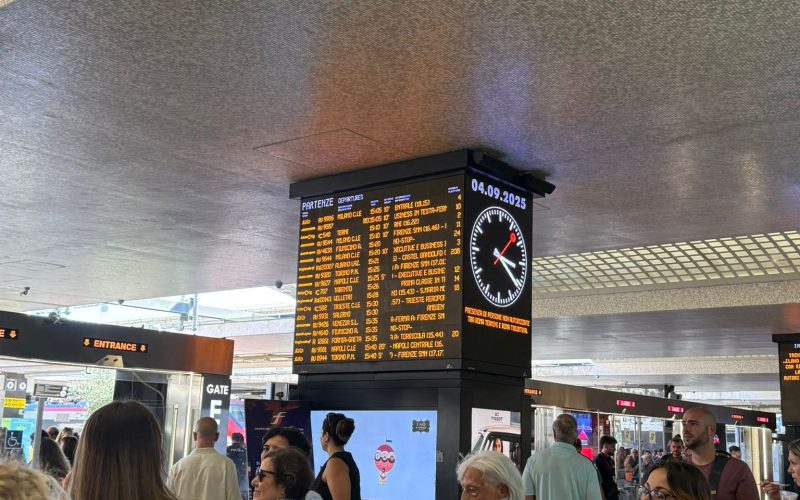 ritardi treni 2025